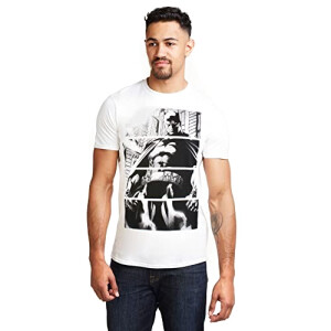 T-shirt Batman blanc (white white) homme