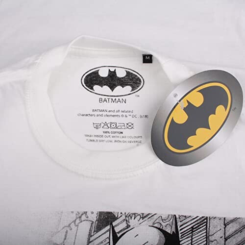 T-shirt Batman blanc (white white) homme variant 2 