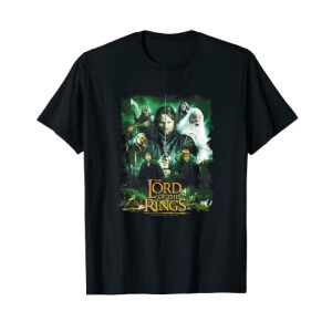 T-shirt Le Seigneur des anneaux noir homme/femme