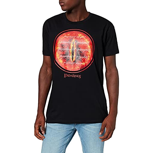 T-shirt Le Seigneur des anneaux noir homme
